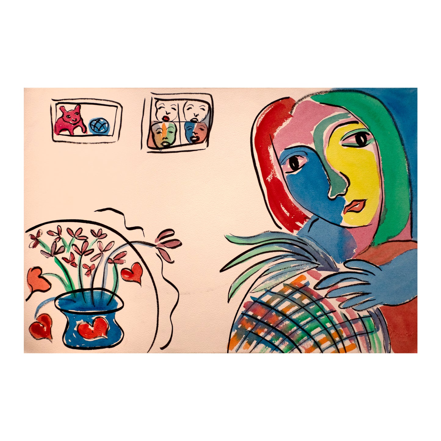 “Her Expression” by Inday Cadapan