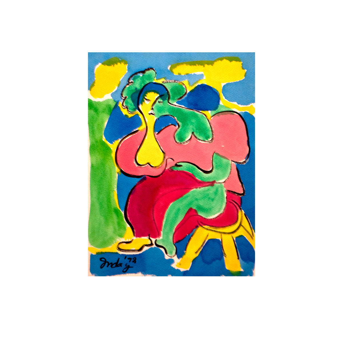 "A Gentle Rebuke" by Inday Cadapan