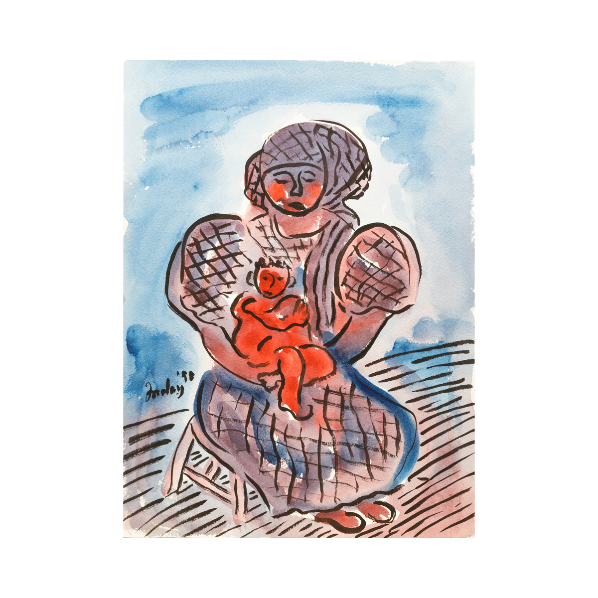 “Mag-ina” by Inday Cadapan