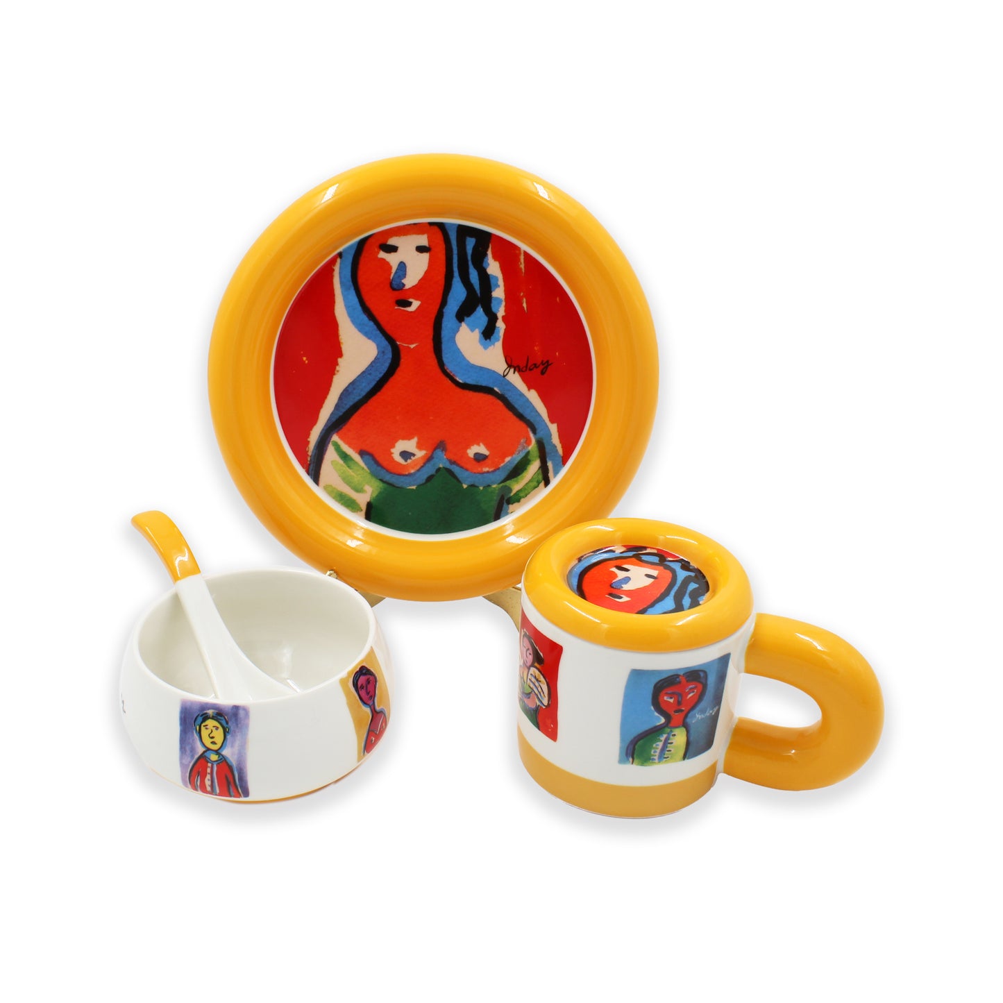 "8 Filipino" by Inday Cadapan - Dinnerware Set