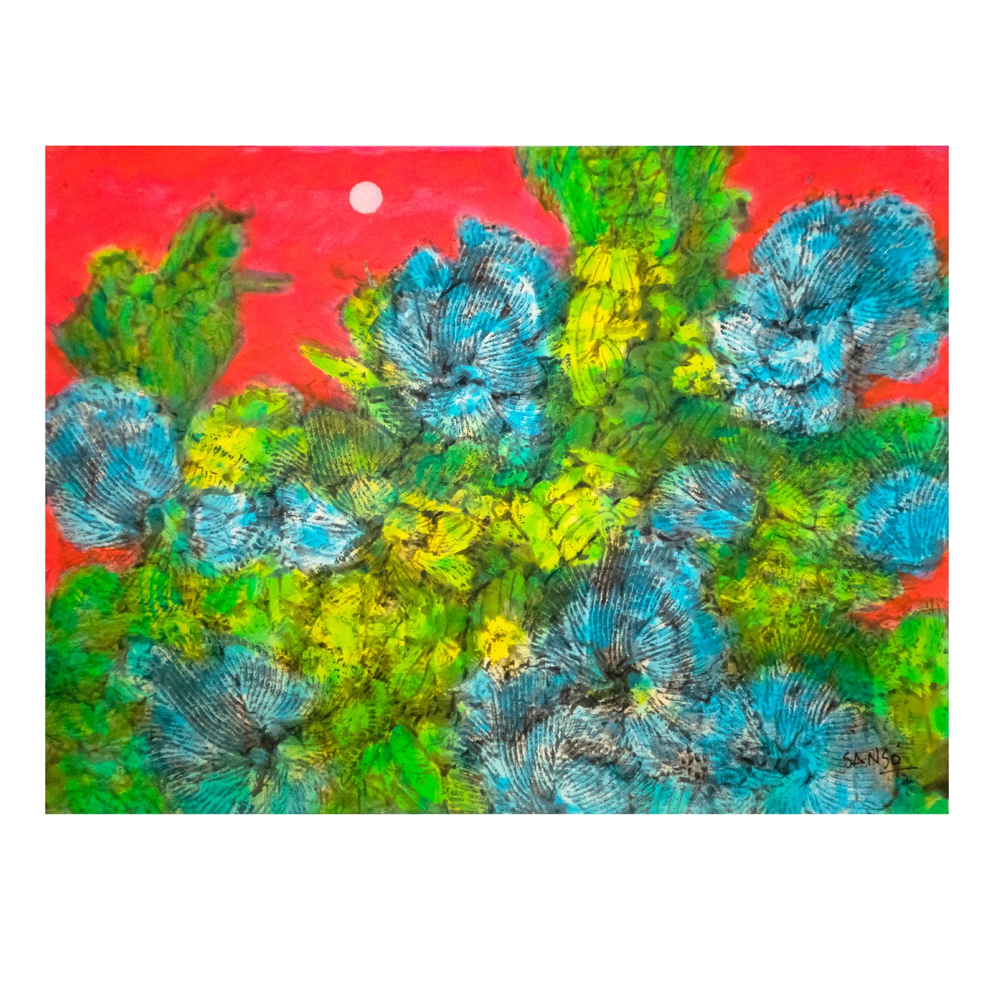 “Fanning Out Joy” by Juvenal Sansó