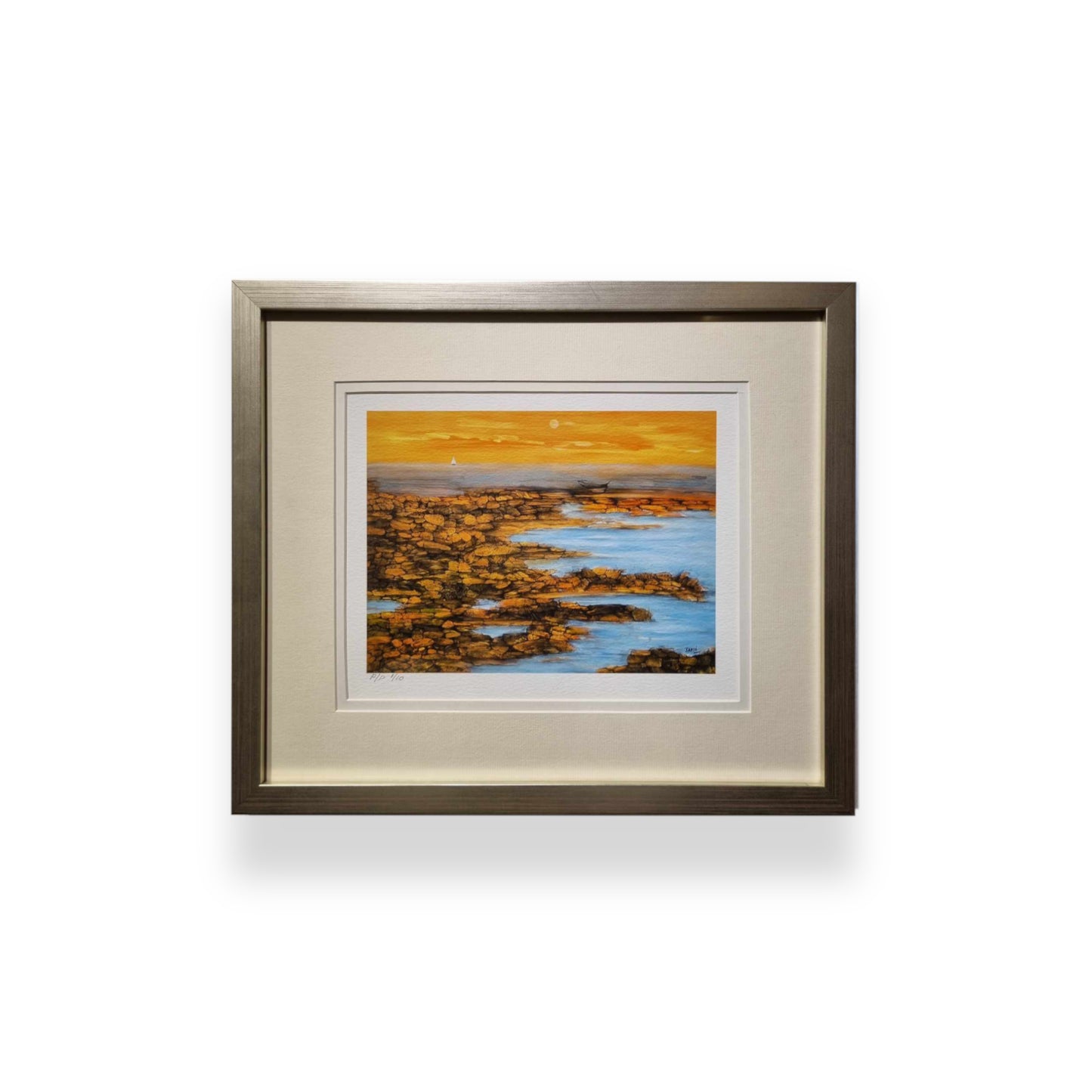 “Golden Shores Passage” by Juvenal Sansó - Printer's Proof