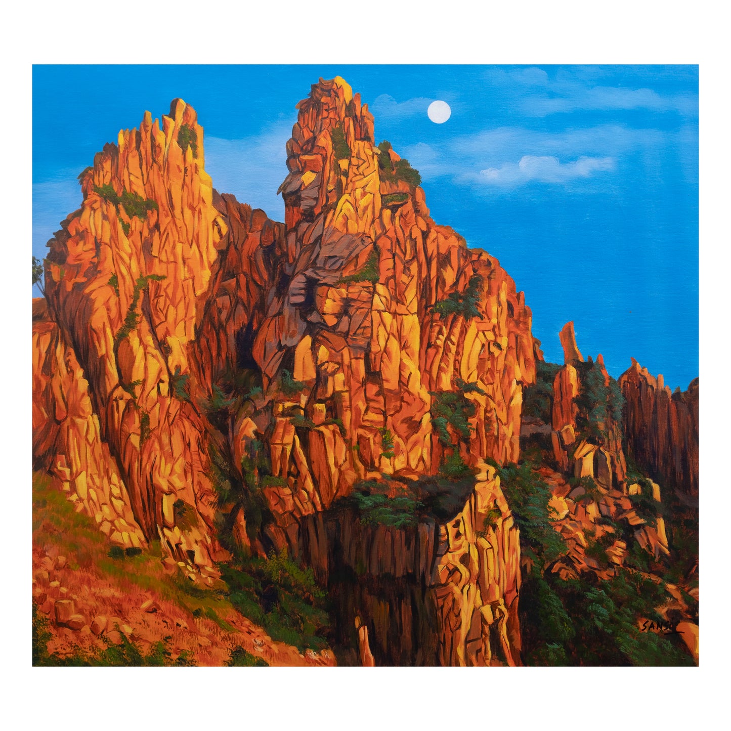 “Mesmerizing Summits” by Juvenal Sansó