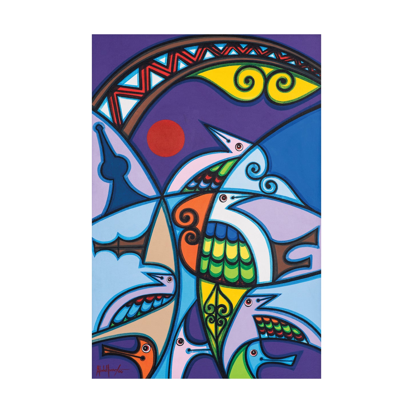 "Sarimanok Series 2006" by National Artist Abdulmari Asia Imao