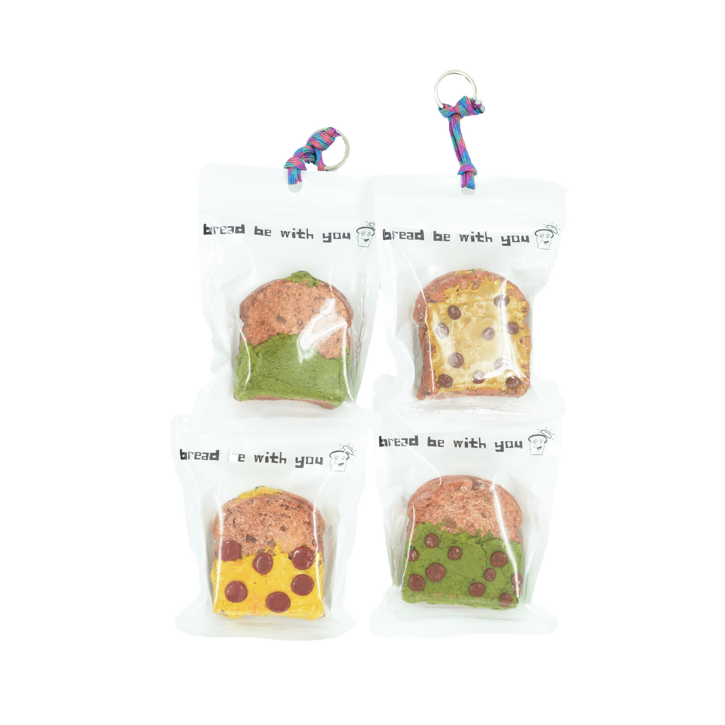 Toast Ref Magnet Keychain by Mark Olimba