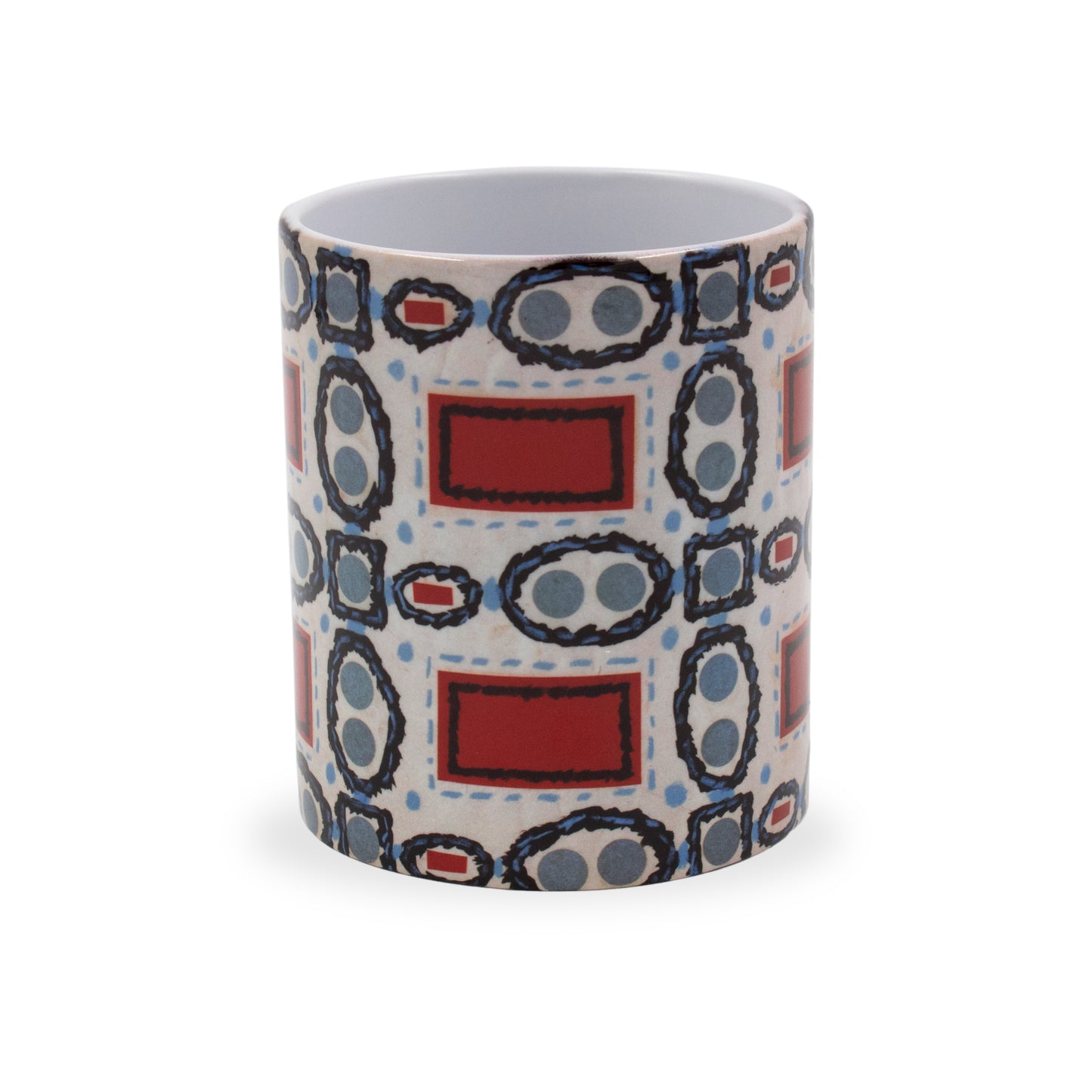 White Textile - Mug