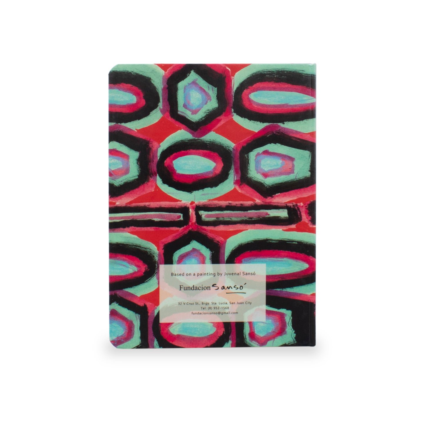 Red Textile Notebook