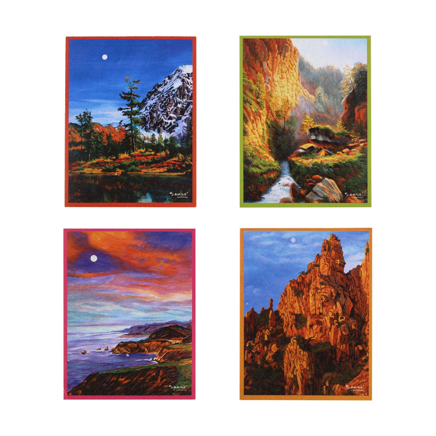 Sanso Moderno Notepad Set of 4