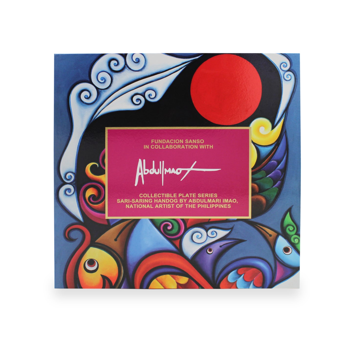“Sari-saring Handog” by Abdulmari Imao Art Plate