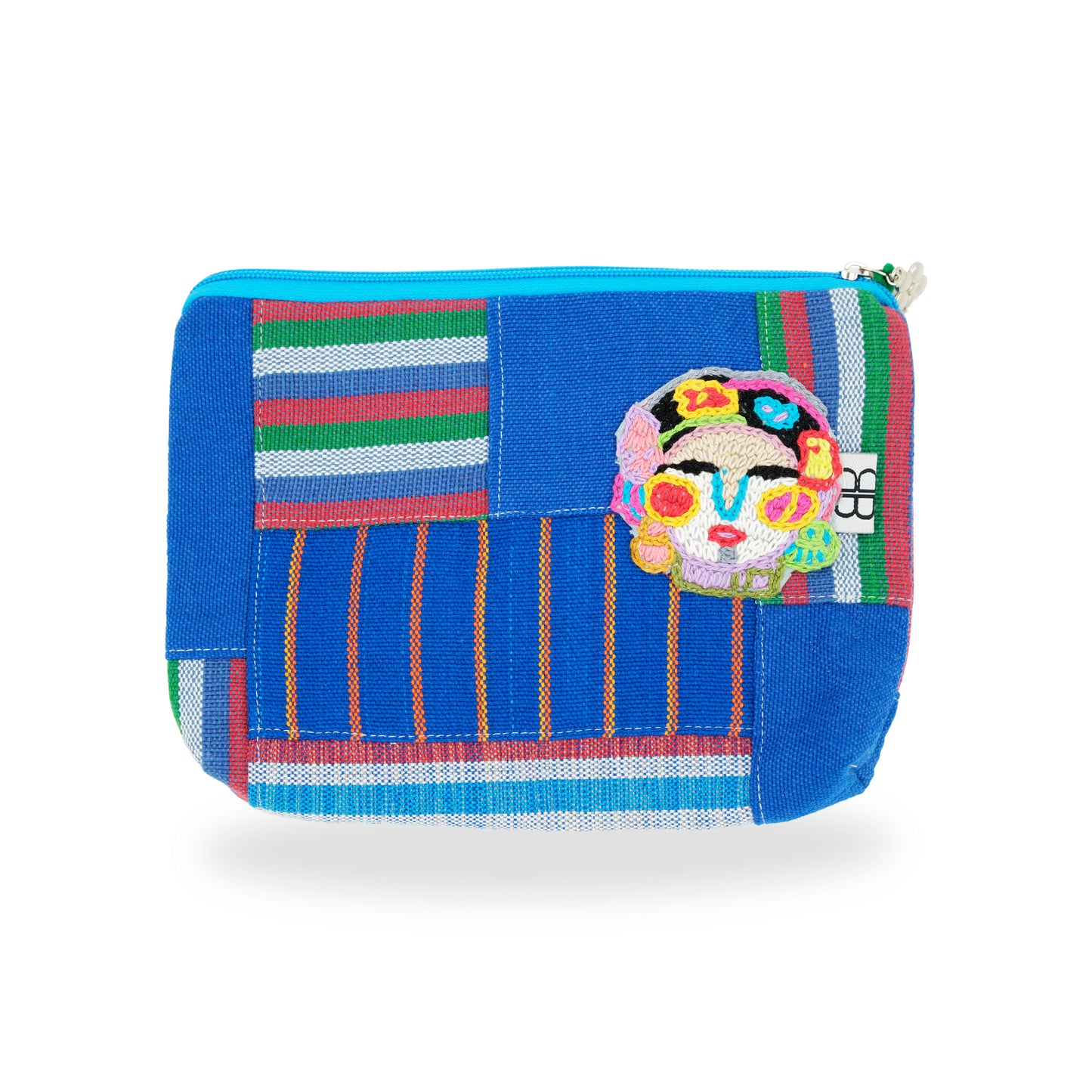 Caras y Caras Pouch - Blue 02