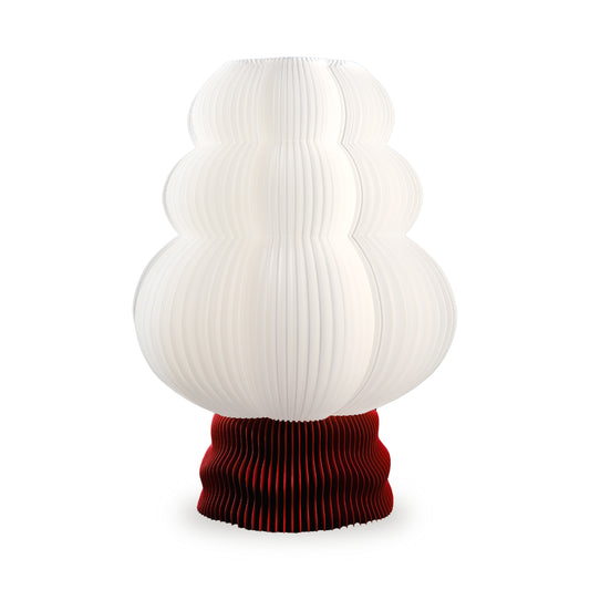 Sora Lamp - Clear + Deep Red