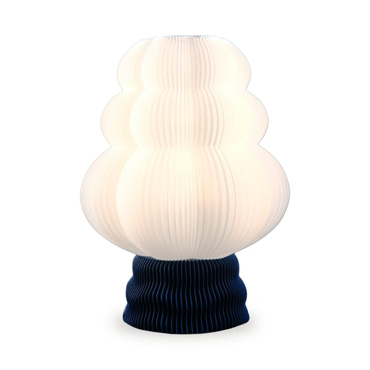 Sora Lamp - Clear + Marine Blue