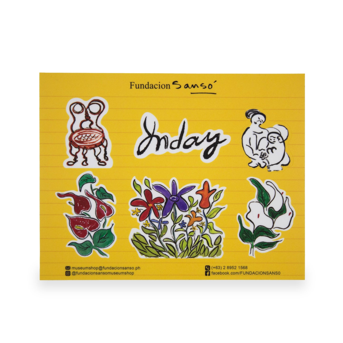 Introduction to Inday Sticker Sheet