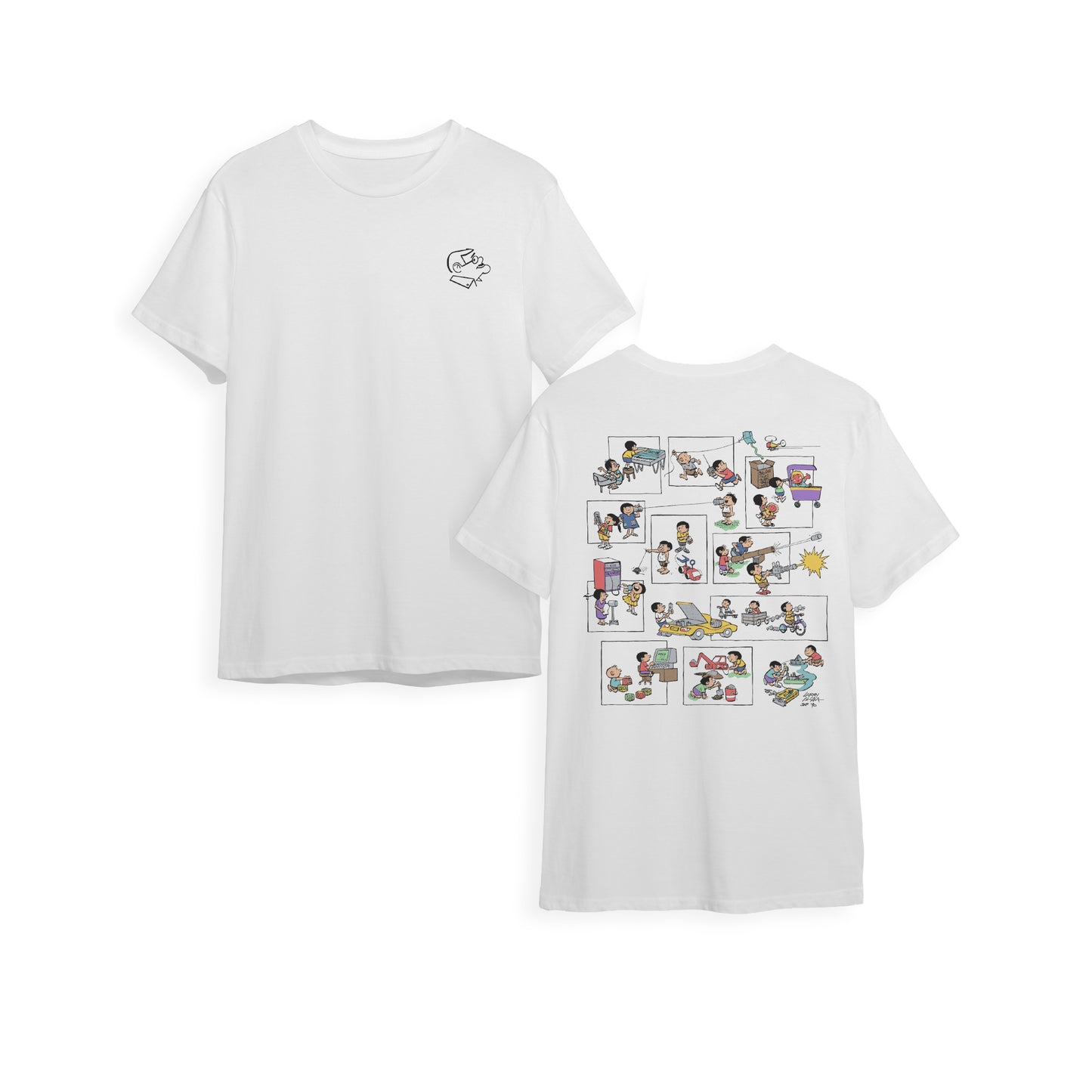 "Toys for Children" by National Artist Larry Alcala - T-Shirt