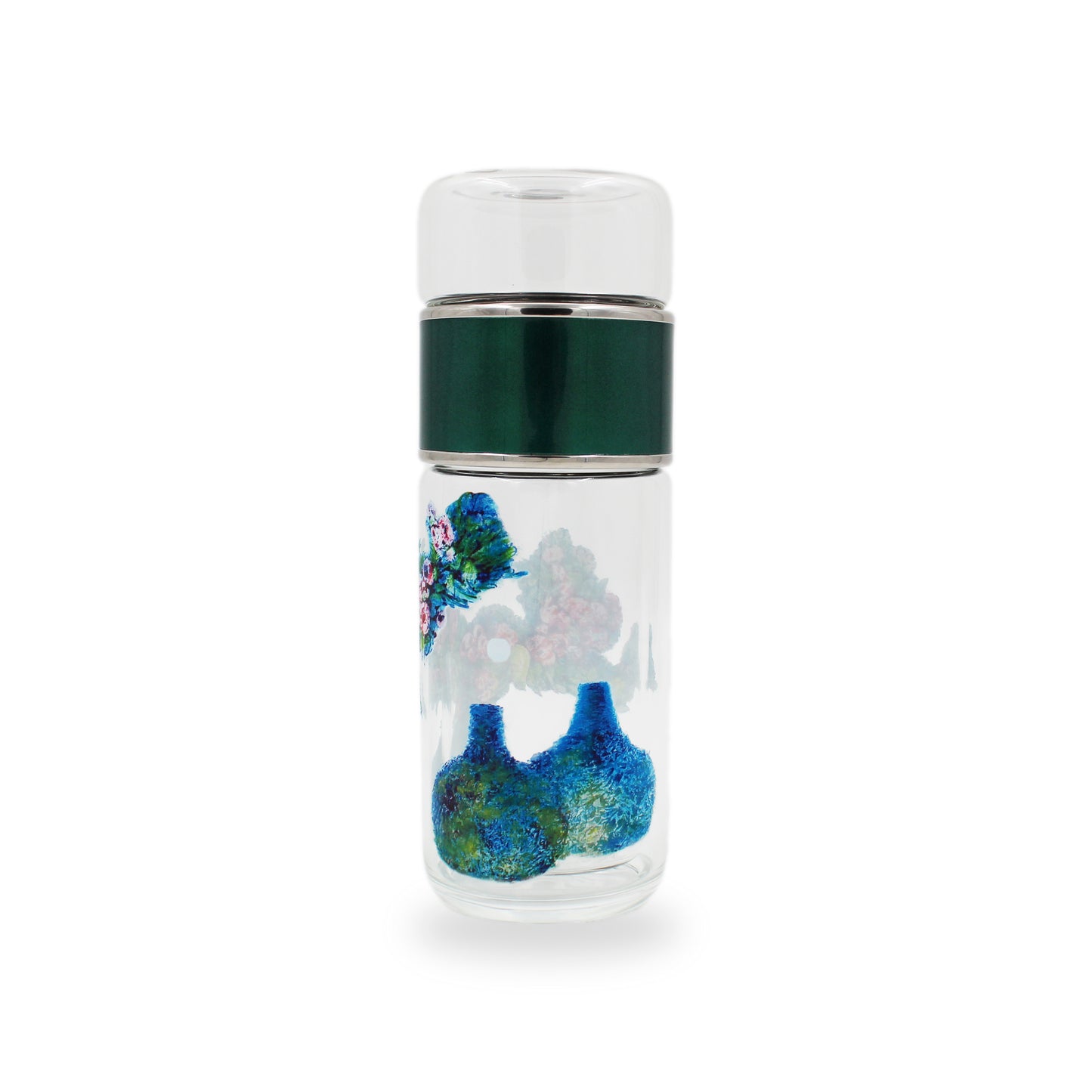 "Blue of Morning" by Juvenal Sanso - Tea Tumbler