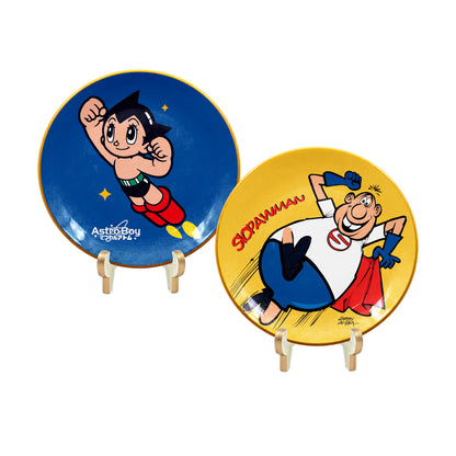 "A Friendship in Lines: Larry Alcala and Osamu Tezuka" Art Plates (Siopawman & Astro Boy) - Limited Edition