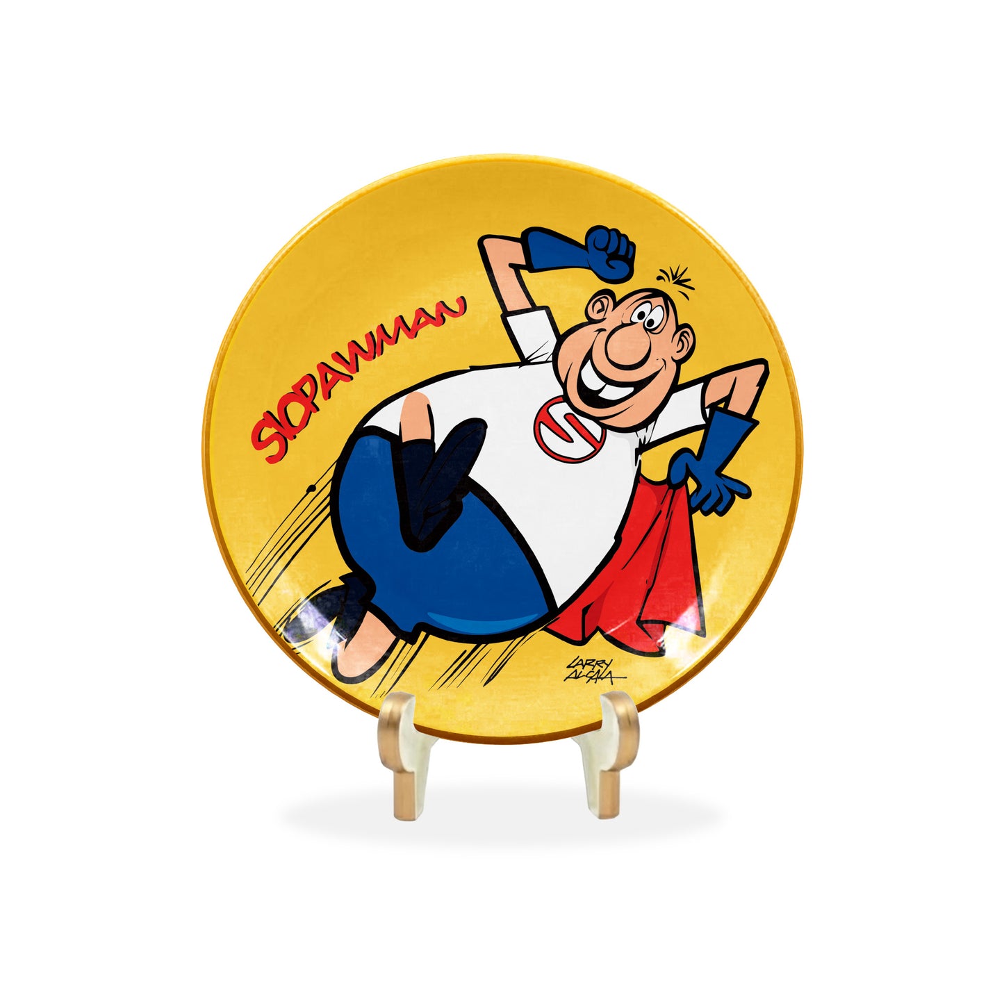 "A Friendship in Lines: Larry Alcala and Osamu Tezuka" Art Plates (Siopawman & Astro Boy) - Limited Edition