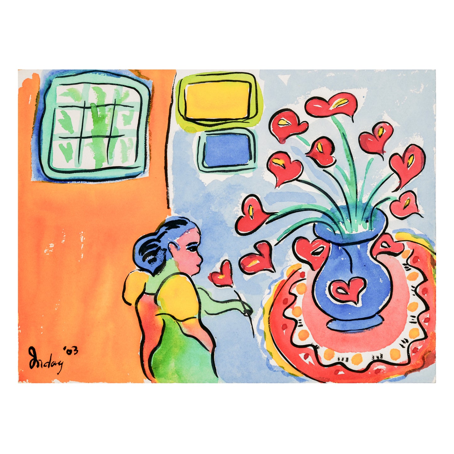 "Blooming Faith" by Inday Cadapan