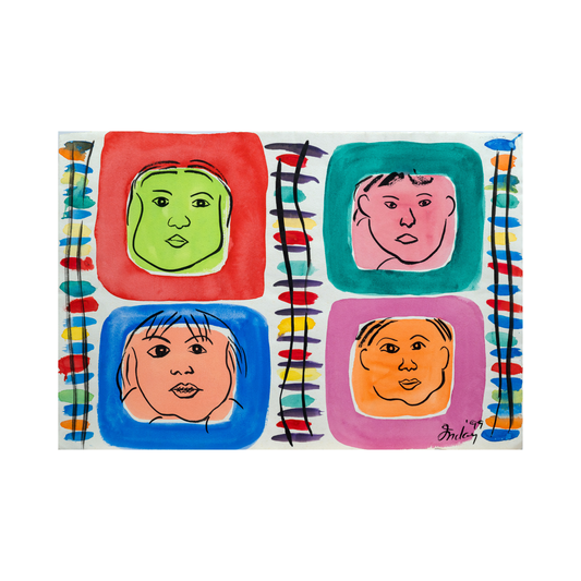 “Quadrant Painting” by Inday Cadapan