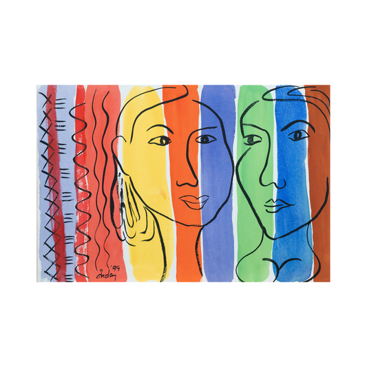 “Magkapatid” by Inday Cadapan