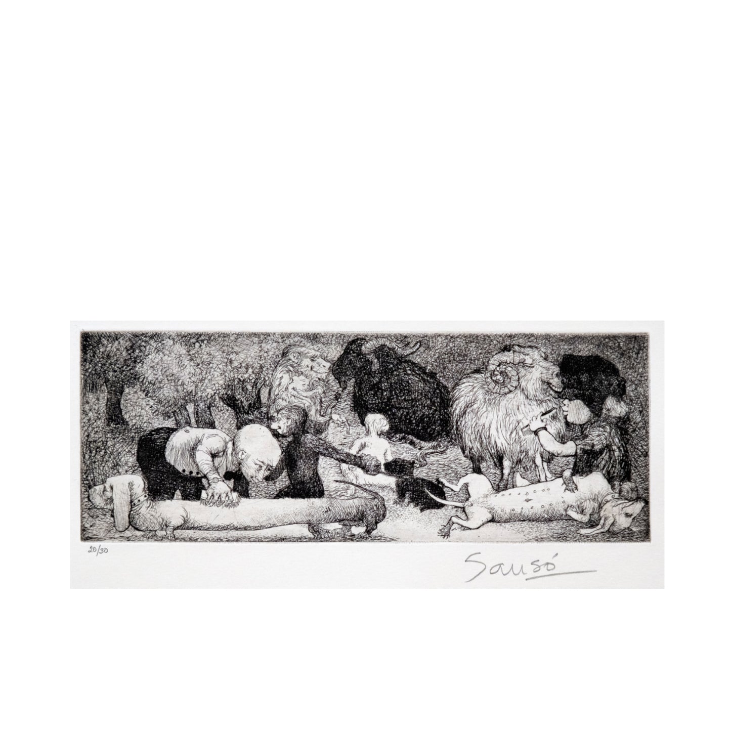 “La Fette A Guillaume” by Juvenal Sansó