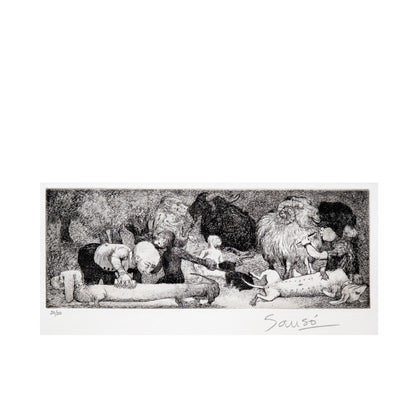 “La Fette A Guillaume” by Juvenal Sansó