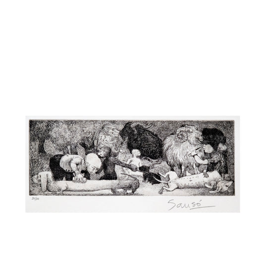 “La Fette A Guillaume” by Juvenal Sansó