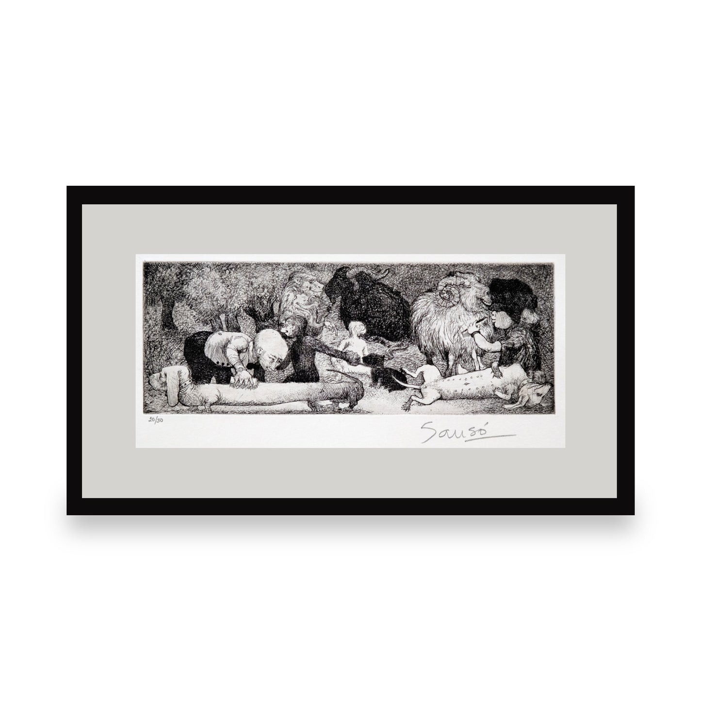 “La Fette A Guillaume” by Juvenal Sansó