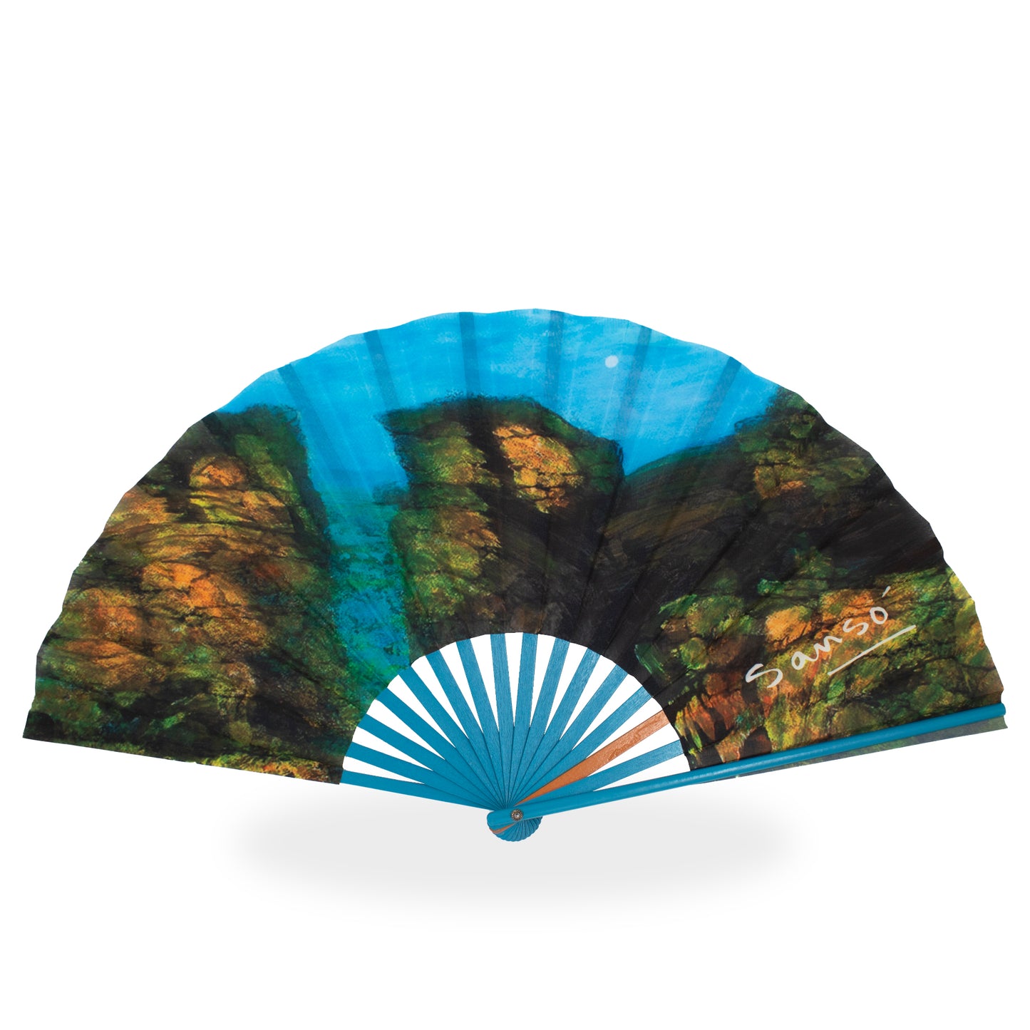 Blue Brittany - Large Fan