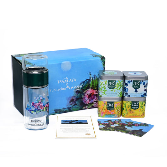 "Blue of Morning" Gift Box - Tsaa Laya x Sanso