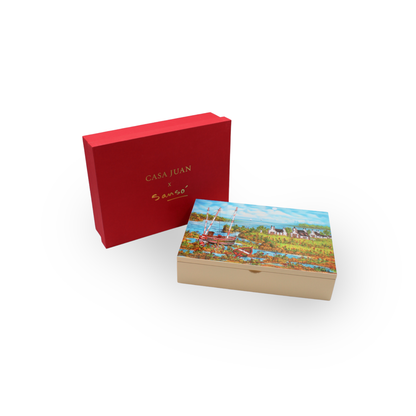 "A Cerulean Daydream" Jewelry Box