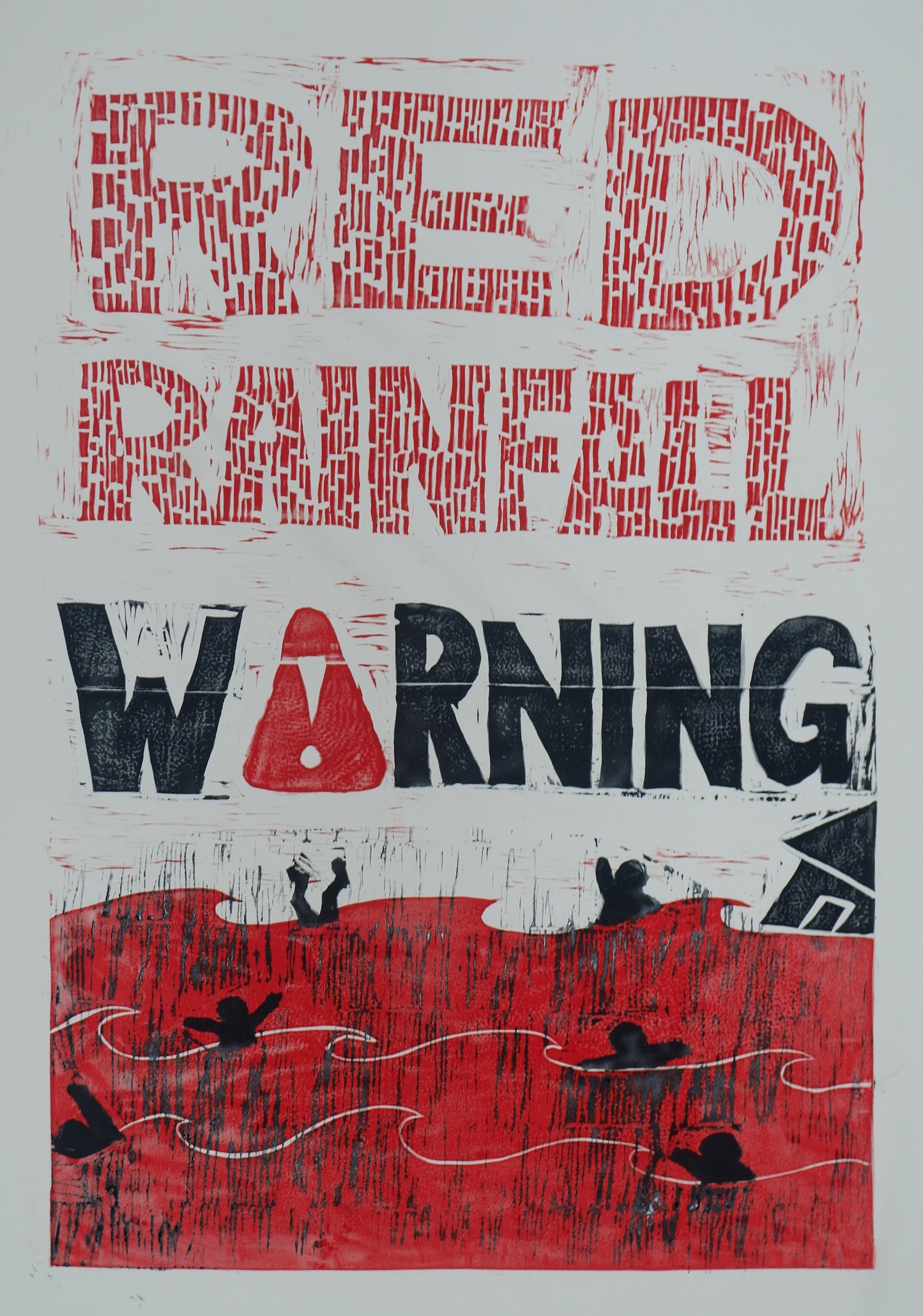“Red Rainfall” by Thea Lopez