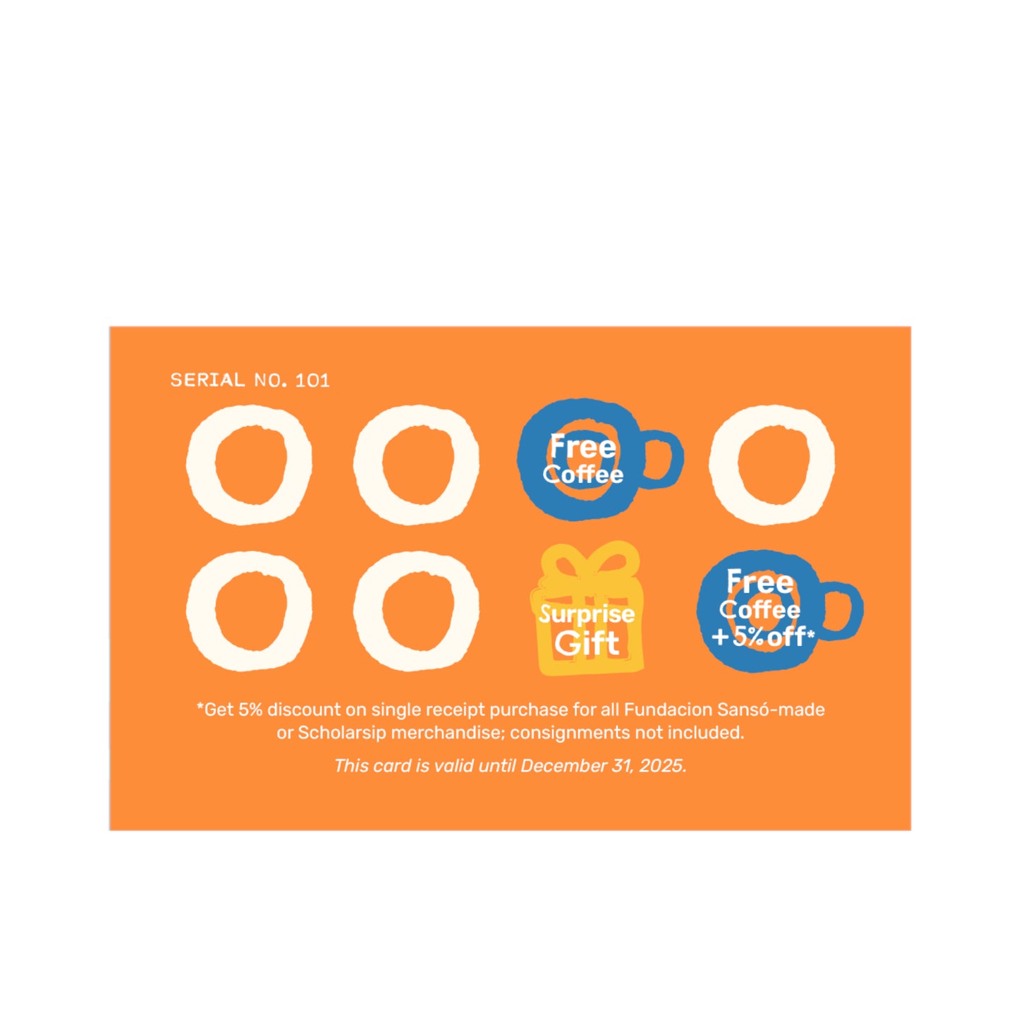 Scholarsip - Loyalty Card