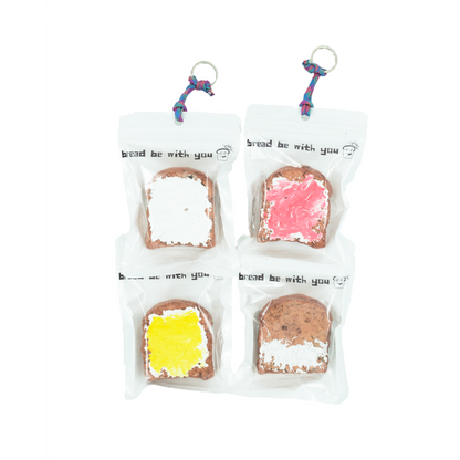 Toast Ref Magnet Keychain by Mark Olimba