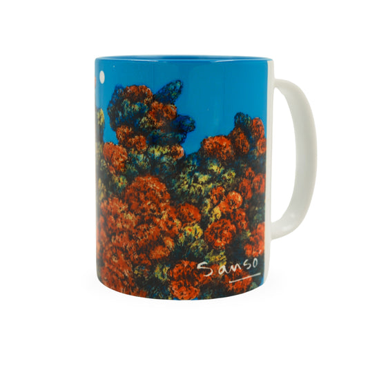 "With Grandiosity and Splendor" Mug