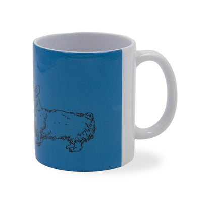 Blue Dog Sketch - Mug