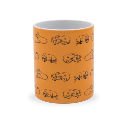 Yellow Dog Sketch - Mug