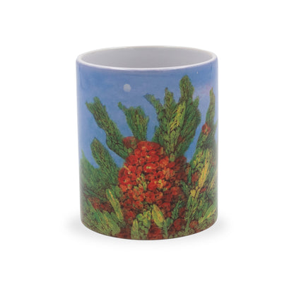 Floating Floral Mug