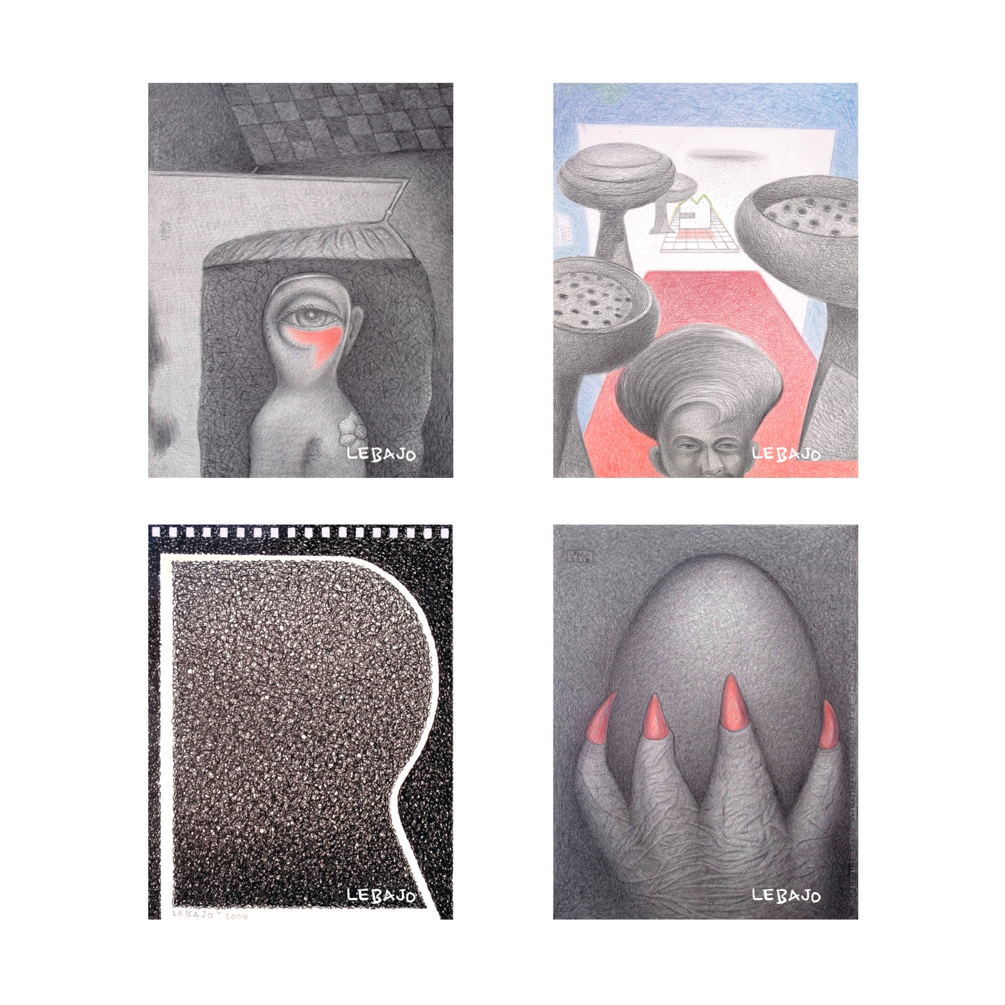 Raul Lebajo Notepad Set of 4