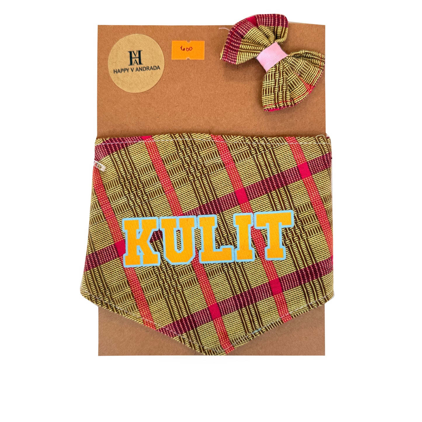 Pet Scarf - Kulit (Medium) - Happy Andrada