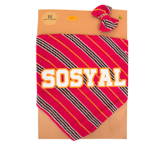 Pet Scarf - Sosyal (XL) - Happy Andrada
