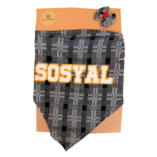 Pet Scarf - Sosyal (XL) 02 - Happy Andrada