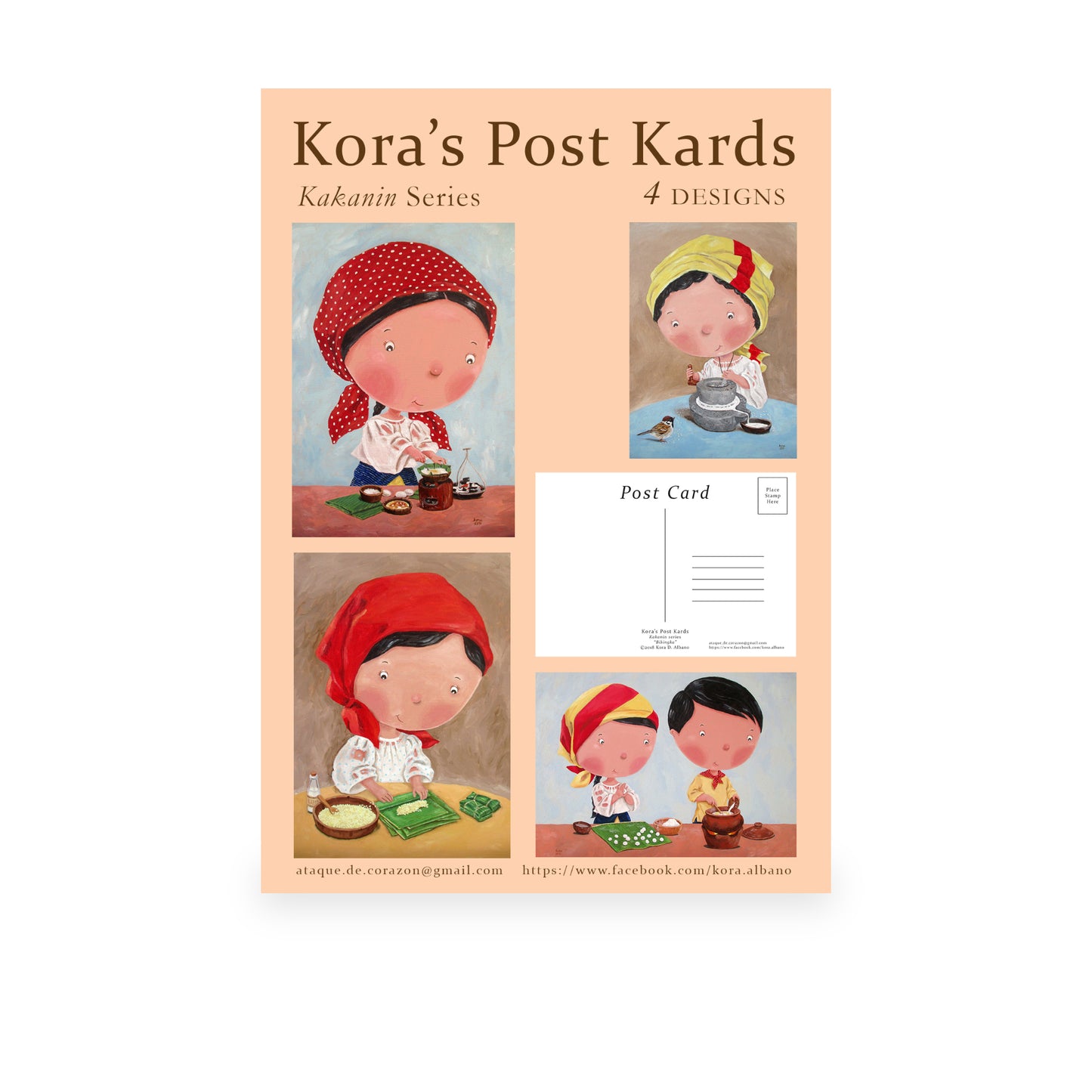 "Kakanin" Set of 4 by Kora Albano