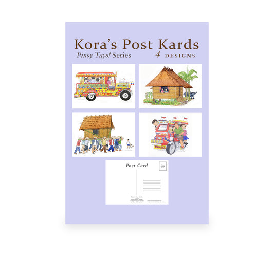 "Pinoy Tayo" Set of 4 by Kora Albano