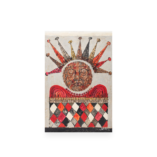 "Jester" by Mario Parial - Postcard