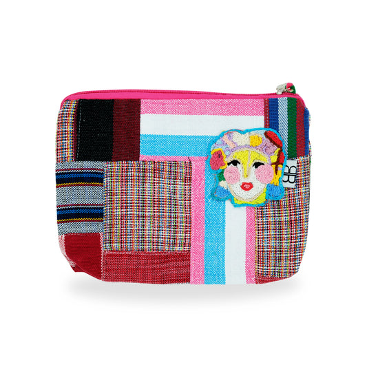 Caras y Caras Pouch - Pink 07