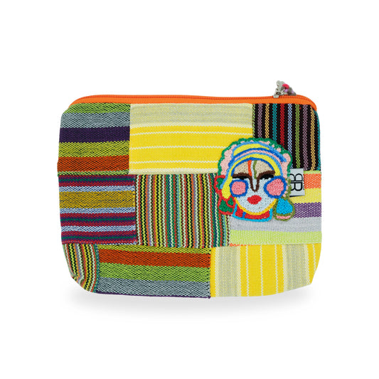 Caras y Caras Pouch - Yellow 06