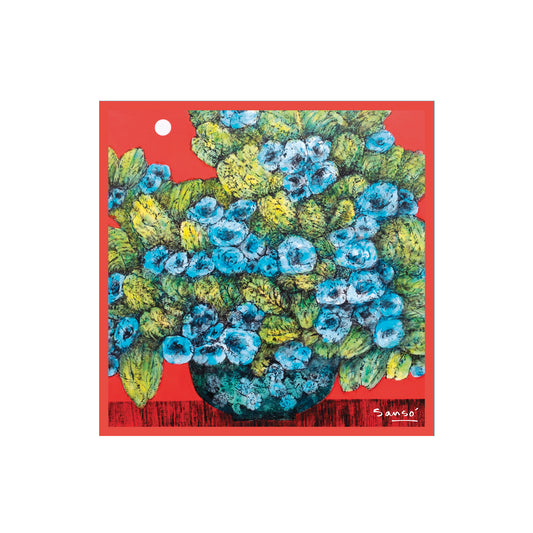 In Wondrous Joy by Juvenal Sansó - Silk Scarf