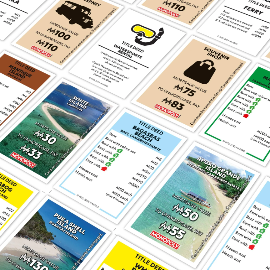 Monopoly: Beaches of the Philippines