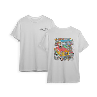 "Easter Egg Hunt" by National Artist Larry Alcala - T-Shirt